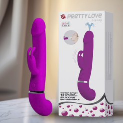 VIBRADOR HENRY  CON FUNCION SQUIRT